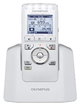 【中古】【非常に良い】OLYMPUS ICレコーダー機能付ラジオ録音機 ラジオサーバーポケット(アンテナステーション付属) PJ-30 rdzdsi3