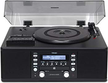 【中古】【非常に良い】TEAC CDレコーダー ターンテーブル/カセットプレーヤー付 LP-R550USB-B g6bh9ry