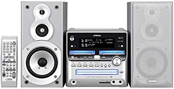 【中古】Victor ビクター ダブルMD/CD/カセット コンポ UX-W500 cm3dmju