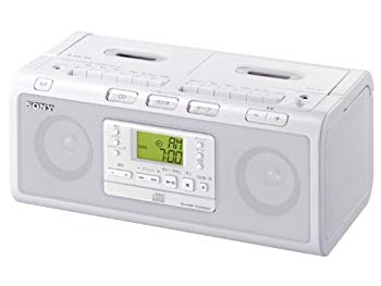 【中古】SONY CDラジカセ W78 ホワイト CFD-W