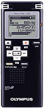 【中古】【非常に良い】OLYMPUS ICレコーダー Voice-Trek 8GB リニアPCM対応 BLK ブラック V-82 wyw801m