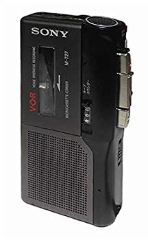 【中古】SONY V.O.R マイクロカセットレコーダー　M-727 w17b8b5(2)