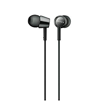 SONY - 【中古】(未使用・未開封品)　ソニー SONY イヤホン MDR-EX155 : カナル型 ブラック MDR-EX155 B wyeba8q