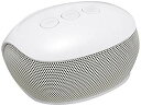 【中古】エレコム Bluetooth ブルートゥース スピーカー テレビ用ワイヤレススピーカー 送信機セット 3W出力 8時間再生 通信距離10m ホワイト LBT-SPP20T d2ldlup