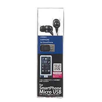 【中古】【非常に良い】microUSB用ステレオイヤホン IES-SM206K tf8su2k