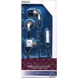 【中古】ラスタバナナ ステレオイヤホンマイク スリムマイクSW マイクロUSB シルバー RBEP030 i8my1cf