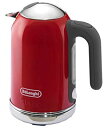 【中古】DeLonghi kMix(ケーミックス) 電気ケトル レッド SJM020J-RD wyw801m