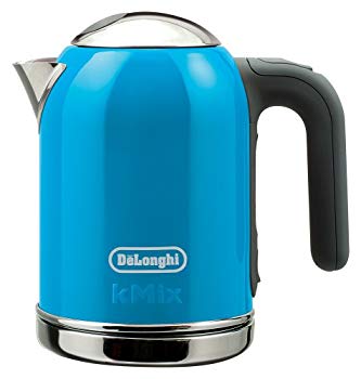 【中古】DeLonghi kMix(ケーミックス) ブティック 電気ケトル ブルー 0.75L SJM010J-BL g6bh9ry