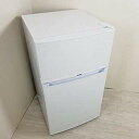 【中古】【非常に良い】ハイアール 85L 2ドア冷蔵庫(直冷式)ホワイト【右開き】Haier JR-N85B-W z2zed1b