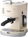 【中古】Delonghi エスプレッソ・カプチーノメーカー クリーム ECM300J-E 6g7v4d0