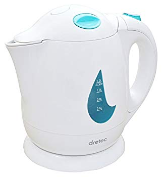 【中古】ドリテック 電気ケトル わくわくケトルプラス 1.2L ブルー PO-332BL qqffhab