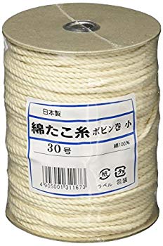 【中古】遠藤商事 業務用 たこ糸 30号 ボビン巻小 綿 日本製 CTY1406 2mvetro