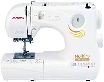 【中古】JANOME 2ウェイコンパクト電子ミシン 【Nuikiru】 N-778 2mvetro