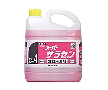 【中古】ニイタカ 食器用洗剤 業務用 スーパーサラセン 4kg 2mvetro