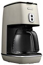 【中古】デロンギ(DeLonghi) ドリップコーヒーメーカー ピュアホワイト ディスティンタコレクション 6杯 チタンコートフィルター ICMI011J-W ...
