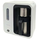 【中古】ピエリア コーヒーメーカー 真空ステンレスサーバータイプ ホワイト DCM-1603WH DCM-1603WH 2zzhgl6