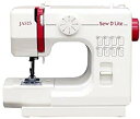 【中古】JANOME コンパクト電動ミシン 【sew D`Lite】 JA525 6g7v4d0