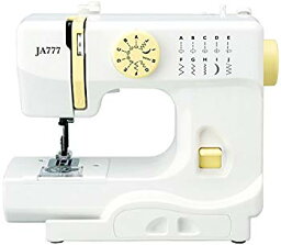 【中古】JANOME コンパクト電動ミシン フットスイッチ付き JA777 w17b8b5