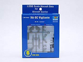 【中古】トランペッター 1/350 空母艦載機 RA-5C ヴィジランティ プラモデル o7r6kf1