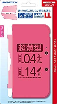 【中古】3DSLL用本体保護カバー『薄すぎ スリムシェル3DLL (ピンク) 』 d2ldlup