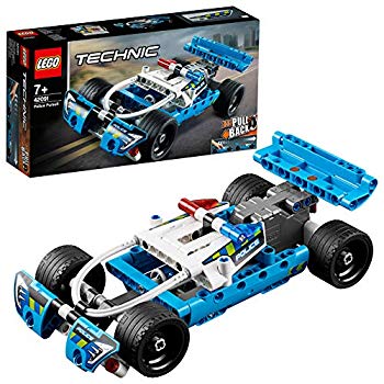 【中古】レゴ(LEGO) テクニック 追跡パトロールカー 42091 知育玩具 ブロック おもちゃ 男の子 車