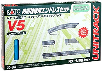 (中古品)KATO Nゲージ V5 内側複線用エンドレスセット 20-864 鉄道模型 レールセット【メーカー名】カトー(KATO)【メーカー型番】20-864【ブランド名】カトー(KATO)【商品説明】KATO Nゲージ V5 内側複線用エンドレスセット 20-864 鉄道模型 レールセット当店では初期不良に限り、商品到着から7日間は返品を 受付けております。品切れの場合は2週間程度でお届け致します。ご注文からお届けまで1、ご注文⇒24時間受け付けております。2、注文確認⇒当店から注文確認メールを送信します。3、在庫確認⇒中古品は受注後に、再メンテナンス、梱包しますので　お届けまで3日〜10日程度とお考え下さい。4、入金確認⇒前払い決済をご選択の場合、ご入金確認後、配送手配を致します。5、出荷⇒配送準備が整い次第、出荷致します。配送業者、追跡番号等の詳細をメール送信致します。6、到着⇒出荷後、1〜3日後に商品が到着します。当店はリサイクル専門店につき一般のお客様から買取しました中古扱い品です。