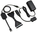 【中古】(未使用・未開封品) HDDをUSB SATA&IDE-USB2.0変換アダプタケーブル UD-500SA ar3p5n1