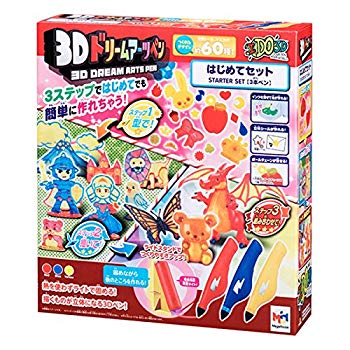 【中古】3Dドリームアーツペン はじめてセット(3本ペン)