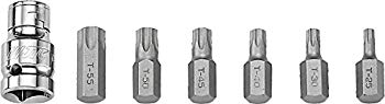 【中古】JTC 12.7mm 6PCS スタービットセット トルクスネジ用 JTC5366 2zzhgl6 【中古】JTC 12.7mm 6PCS スタービットセット トルクスネジ用 JTC5366 2zzhgl6