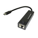 【中古】【非常に良い】Vodaview TypeC to LAN(RJ45)アダプタ 黒 n5ksbvb