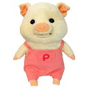 【中古】【非常に良い】ぷーとん ぬいぐるみ(M) ブタ 高さ25cm ピンク tf8su2k