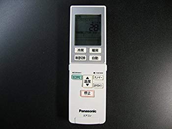 【中古】パナソニック エアコンリモコン A75C4439 ggw725x