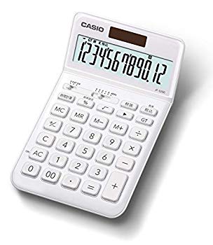 【中古】【非常に良い】カシオ CASIO 電卓 12桁 ホワイト ジャストタイプ JF-S200-WE-N n5ksbvb 【中古】【非常に良い】カシオ CASIO 電卓 12桁 ホワイト ジャストタイプ JF-S200-WE-N n5ksbvb