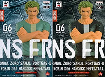 【中古】(未使用・未開封品)　ワンピース JEANS FREAK vol.6 ロロノア・ゾロ フィギュア ジーンズ アニメ 模型 プライズ バンプレスト（全2種フルコンプセット） 0pbj0lf