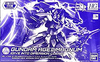 【中古】【非常に良い】【イベント限定】HGBD 1/144 ガンダムAGEII マグナム ダイブイントゥディメンションクリア ガンダムビルドダイバーズ mxn26g8