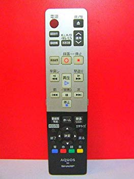 【中古】シャープ BDリモコン GA963PA khxv5rg