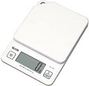 【中古】【非常に良い】タニタ はかり スケール 料理 1kg 1g デジタル ホワイト KD-187 WH g6bh9ry