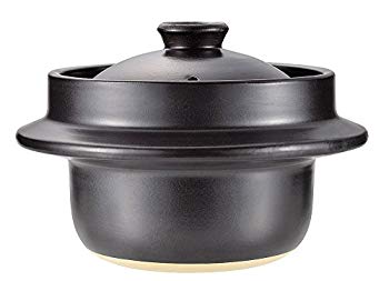 【中古】パール金属 おかゆ ご飯鍋 2合 炊き 電子 レンジ 対応 炊飯器 レシピ付き あじわい L-1805 w17..