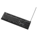【中古】エレコム PS4用/メンブレン式キーボード/108キー/USB/L/ブラック qqffhab