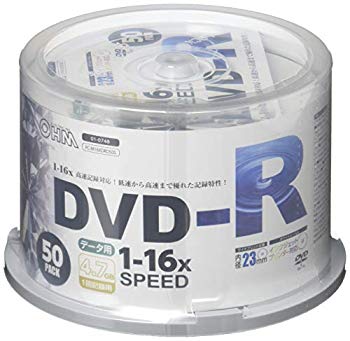 【中古】DVD-R16Xデータ用50Pスピンド