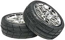 【中古】タミヤ OPパーツ OP.956 メッキ10本スポークホイール 接着済みラジアルタイヤ2本 (24mm・0) 53956 6g7v4d0