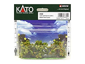 中古 KATONゲージみかんの木40mm3本入24-083ジオラマ用品