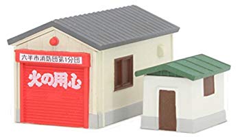 【中古】【非常に良い】ロクハン Zゲージ S050-1 ガレージ・小屋セット (灰) 2zzhgl6