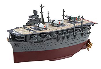 【中古】フジミ模型 ちび丸艦隊シリーズ No.12 翔鶴 全長約11cm ノンスケール 色分け済み プラモデル ..