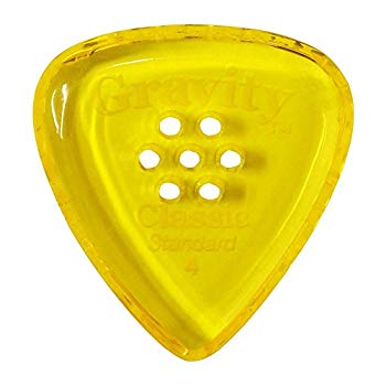 【状態　非常に良い】(中古品)GRAVITYピック(STD) グラビティーピックGCLS4PM 4.0【メーカー名】Gravity Guitar Picks【メーカー型番】GCLS4PM 4.0【ブランド名】Gravity Guitar Picks【商品説明】GRAVITYピック(STD) グラビティーピックGCLS4PM 4.04.0mm with Multi-Hole, YellowGRAVITY GUITAR PICKSはハンドメイドでピックを製作するアメリカのブランド。アメリカで職人の手により美しく磨き上げられたピックはスムースな演奏性、すばらしいトーンを生み出しますアクリルを使用し独特のエッジデザインを採用する事で、速くラウドなプレイにも対応。一般的なピックに比べ耐久性も高く、同じトーン、同じ演奏性で長期間使用できるのも特徴です。当店では初期不良に限り、商品到着から7日間は返品を 受付けております。品切れの場合は2週間程度でお届け致します。ご注文からお届けまで1、ご注文⇒24時間受け付けております。2、注文確認⇒当店から注文確認メールを送信します。3、在庫確認⇒中古品は受注後に、再メンテナンス、梱包しますので　お届けまで3日〜10日程度とお考え下さい。4、入金確認⇒前払い決済をご選択の場合、ご入金確認後、配送手配を致します。5、出荷⇒配送準備が整い次第、出荷致します。配送業者、追跡番号等の詳細をメール送信致します。6、到着⇒出荷後、1〜3日後に商品が到着します。当店はリサイクル専門店につき一般のお客様から買取しました中古扱い品です。ご来店ありがとうございます。