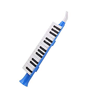 【中古】【非常に良い】Yibuy ブルー プラスチック 27キー 風のピアノ鍵盤ハーモニカ 2zzhgl6