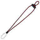 【中古】(未使用・未開封品)　RightOn! STRAPS オカリナ ストラップ 太さ 5mm、最長 51cm OCARINA STRAP RED 6k88evb