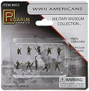 【中古】ペガサスホビー 1/144 WW.II アメリカ軍歩兵フィギュア 塗装済み完成品 PH852 bme6fzu