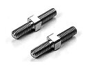 【中古】【非常に良い】タミヤ OP.525 3×18mm チタンTバックルシャフト 2本 53525 2mvetro(3)