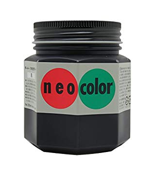 【中古】(未使用・未開封品)　ターナー色彩 アクリル絵具 ネオカラー 黒 NC25031 250ml tu1jdyt